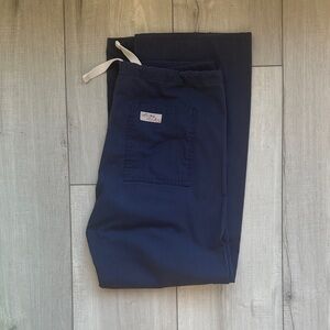 Urbane Navy Blue Women's Wide Leg Pants